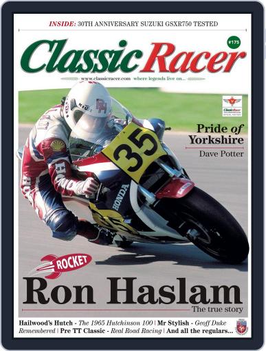 Classic Racer August 18th, 2015 Digital Back Issue Cover