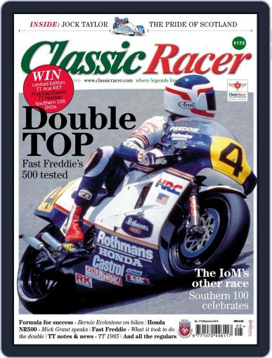 Classic Racer April 14th, 2015 Digital Back Issue Cover