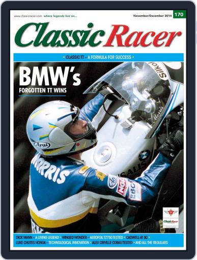 Classic Racer October 14th, 2014 Digital Back Issue Cover