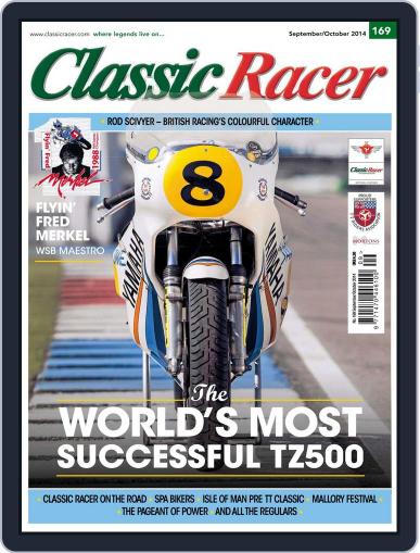 Classic Racer August 19th, 2014 Digital Back Issue Cover