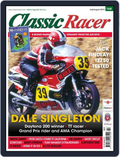 Classic Racer June 17th, 2014 Digital Back Issue Cover