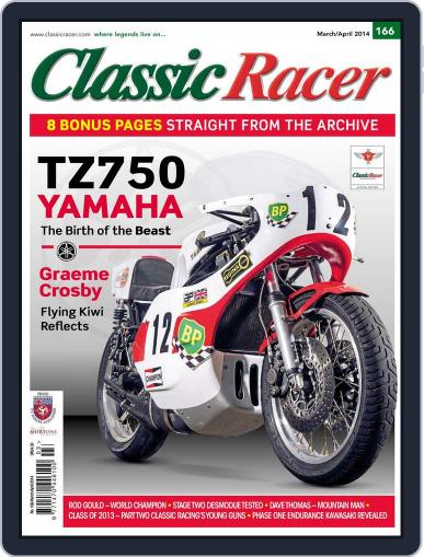 Classic Racer February 18th, 2014 Digital Back Issue Cover