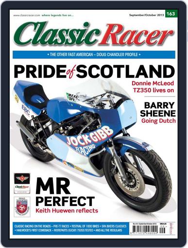 Classic Racer August 13th, 2013 Digital Back Issue Cover