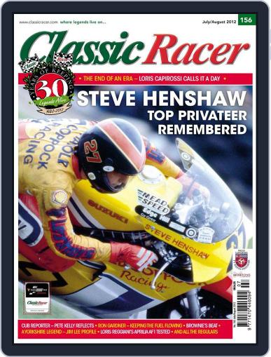Classic Racer June 19th, 2012 Digital Back Issue Cover