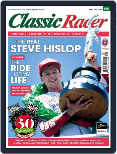 Classic Racer April 17th, 2012 Digital Back Issue Cover