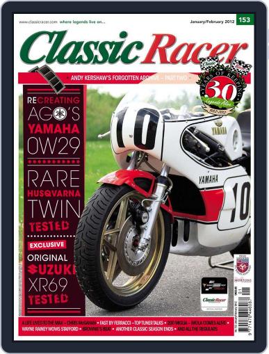 Classic Racer December 12th, 2011 Digital Back Issue Cover