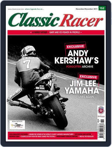 Classic Racer October 18th, 2011 Digital Back Issue Cover
