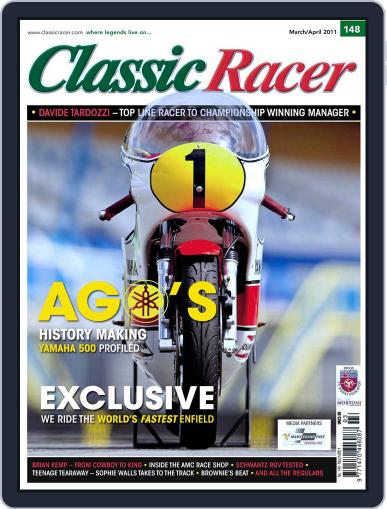 Classic Racer February 15th, 2011 Digital Back Issue Cover