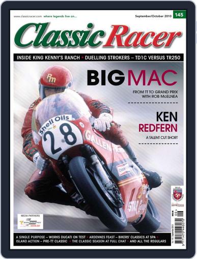 Classic Racer August 17th, 2010 Digital Back Issue Cover