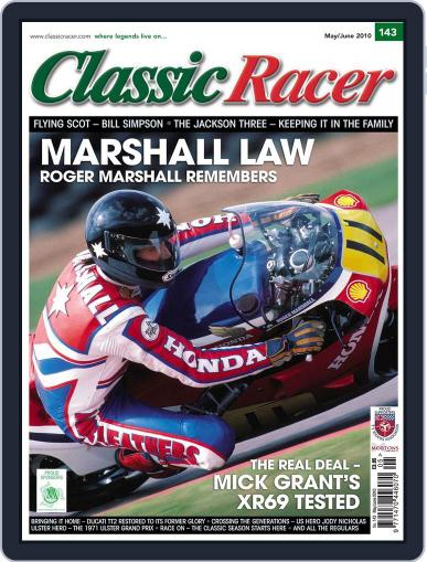 Classic Racer April 13th, 2010 Digital Back Issue Cover