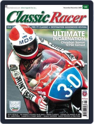 Classic Racer October 13th, 2009 Digital Back Issue Cover