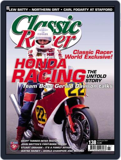 Classic Racer June 16th, 2009 Digital Back Issue Cover