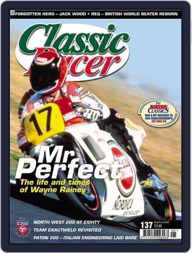 Classic Racer April 14th, 2009 Digital Back Issue Cover
