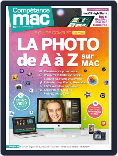 Compétence Mac July 1st, 2017 Digital Back Issue Cover