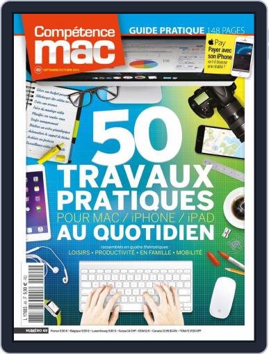 Compétence Mac September 1st, 2016 Digital Back Issue Cover