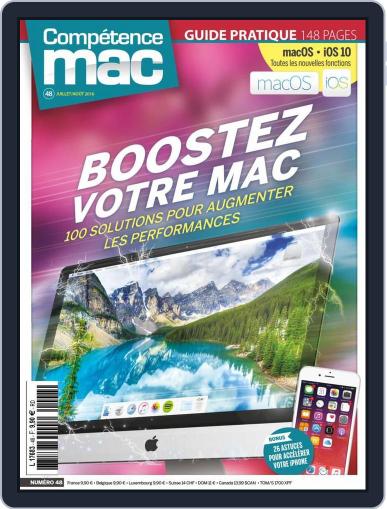 Compétence Mac July 2nd, 2016 Digital Back Issue Cover