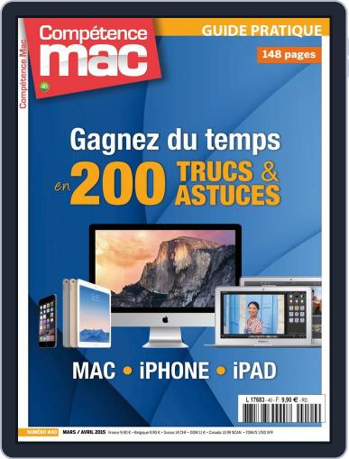 Compétence Mac March 2nd, 2015 Digital Back Issue Cover