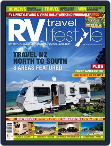 RV Travel Lifestyle December 18th, 2012 Digital Back Issue Cover
