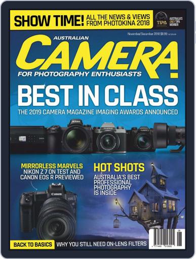 Camera November 1st, 2018 Digital Back Issue Cover