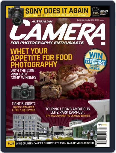 Camera September 1st, 2018 Digital Back Issue Cover