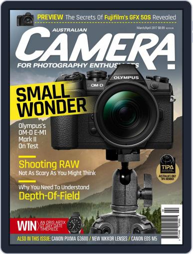 Camera March 1st, 2017 Digital Back Issue Cover