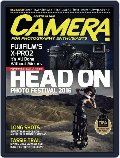 Camera April 24th, 2016 Digital Back Issue Cover