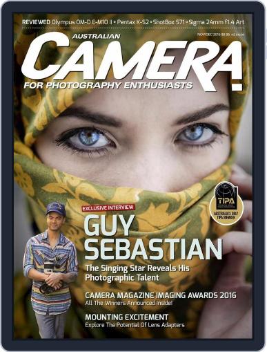 Camera October 25th, 2015 Digital Back Issue Cover