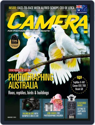 Camera November 12th, 2013 Digital Back Issue Cover