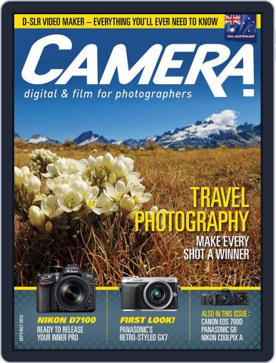 Camera September 8th, 2013 Digital Back Issue Cover