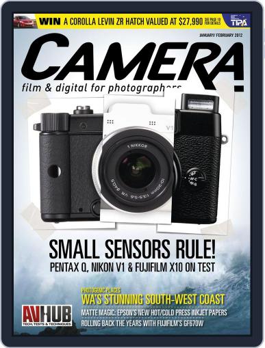 Camera January 2nd, 2012 Digital Back Issue Cover