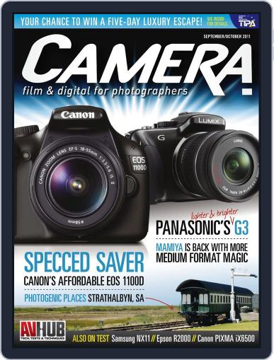 Camera September 20th, 2011 Digital Back Issue Cover