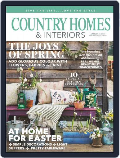 Country Homes & Interiors April 1st, 2019 Digital Back Issue Cover
