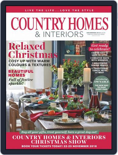 Country Homes & Interiors December 1st, 2018 Digital Back Issue Cover