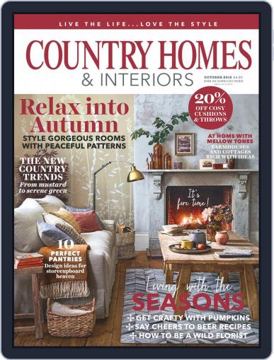 Country Homes & Interiors October 1st, 2018 Digital Back Issue Cover