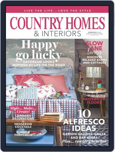 Country Homes & Interiors June 1st, 2018 Digital Back Issue Cover