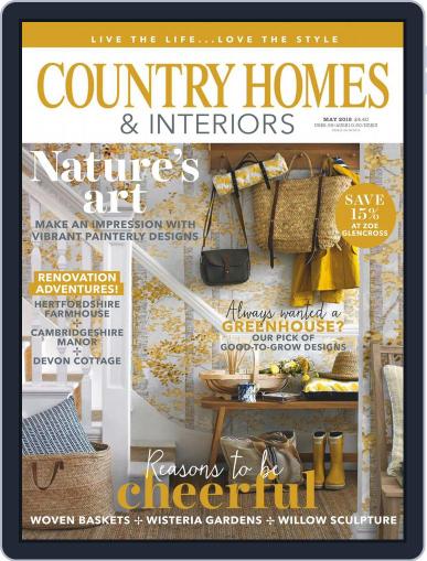 Country Homes & Interiors May 1st, 2018 Digital Back Issue Cover