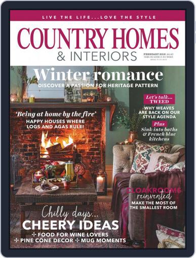 Country Homes & Interiors February 1st, 2018 Digital Back Issue Cover