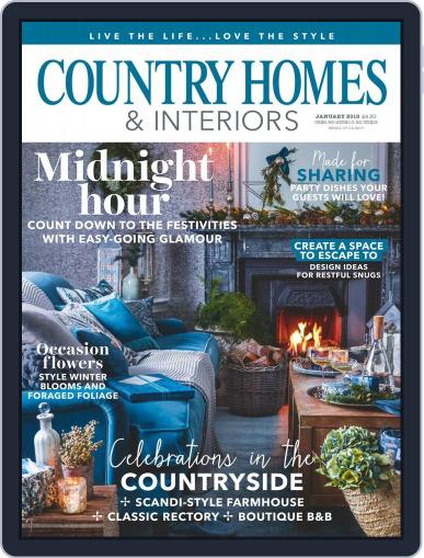 Country Homes & Interiors January 1st, 2018 Digital Back Issue Cover