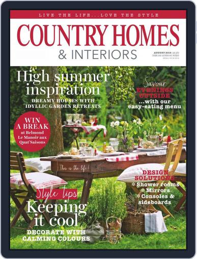 Country Homes & Interiors July 7th, 2016 Digital Back Issue Cover