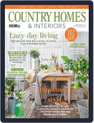 Country Homes & Interiors June 2nd, 2016 Digital Back Issue Cover