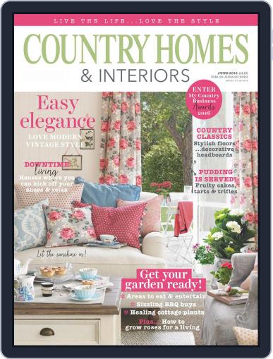 Country Homes & Interiors April 28th, 2016 Digital Back Issue Cover
