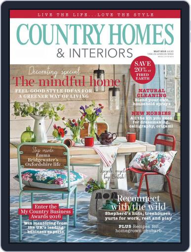 Country Homes & Interiors March 31st, 2016 Digital Back Issue Cover
