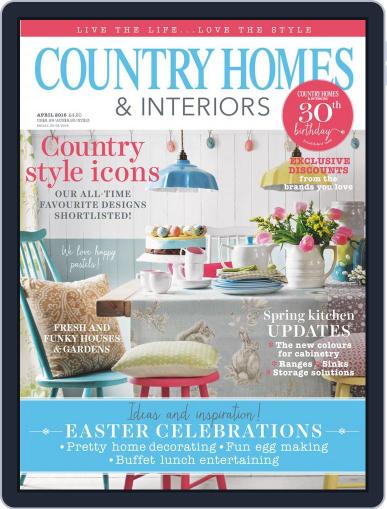 Country Homes & Interiors March 3rd, 2016 Digital Back Issue Cover