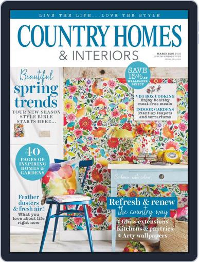 Country Homes & Interiors February 4th, 2016 Digital Back Issue Cover