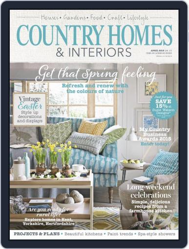 Country Homes & Interiors March 4th, 2015 Digital Back Issue Cover
