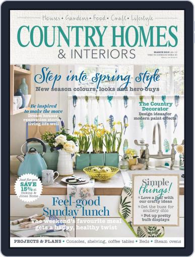 Country Homes & Interiors January 28th, 2015 Digital Back Issue Cover