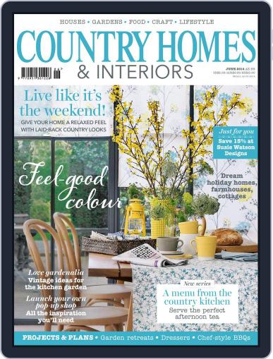 Country Homes & Interiors April 30th, 2014 Digital Back Issue Cover