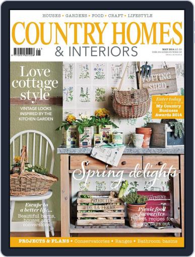 Country Homes & Interiors April 2nd, 2014 Digital Back Issue Cover