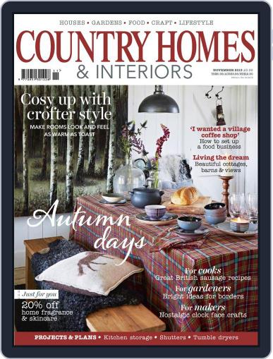 Country Homes & Interiors October 2nd, 2013 Digital Back Issue Cover