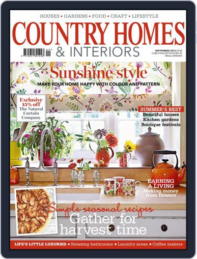 Country Homes & Interiors July 31st, 2013 Digital Back Issue Cover